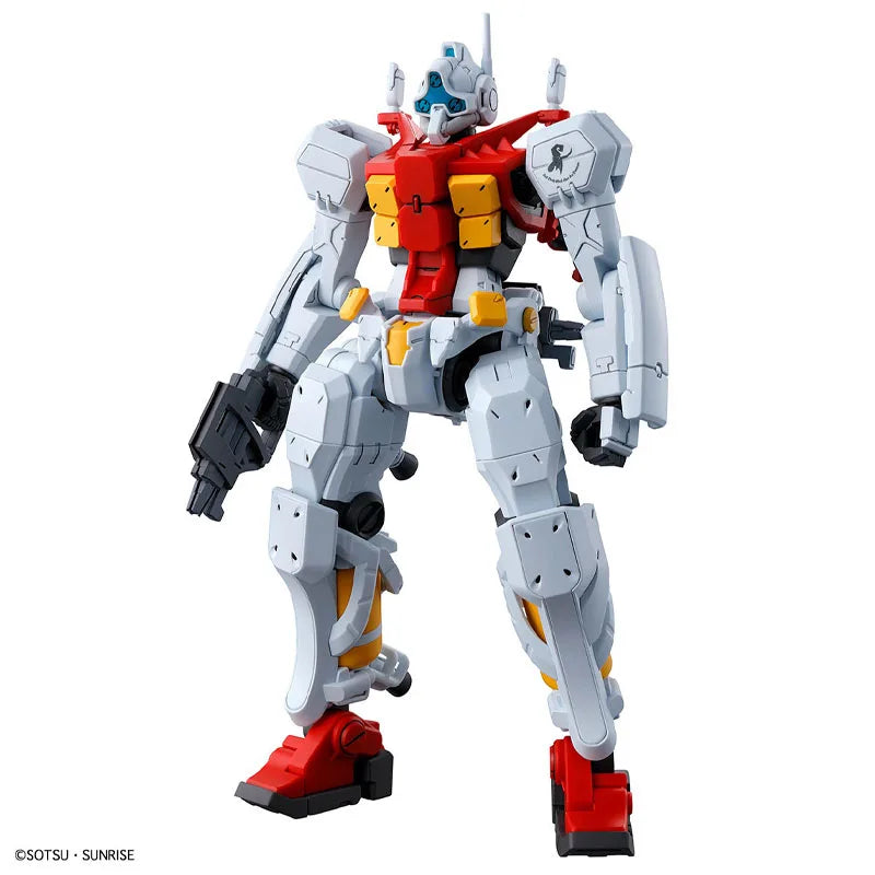 Bandai Original GUNDAM HG MSGG RED GUNDAM GQuuuuuuX POLICE ZAKU 1/144 Anime Action Figure Assembly Model Toys Gifts For Children