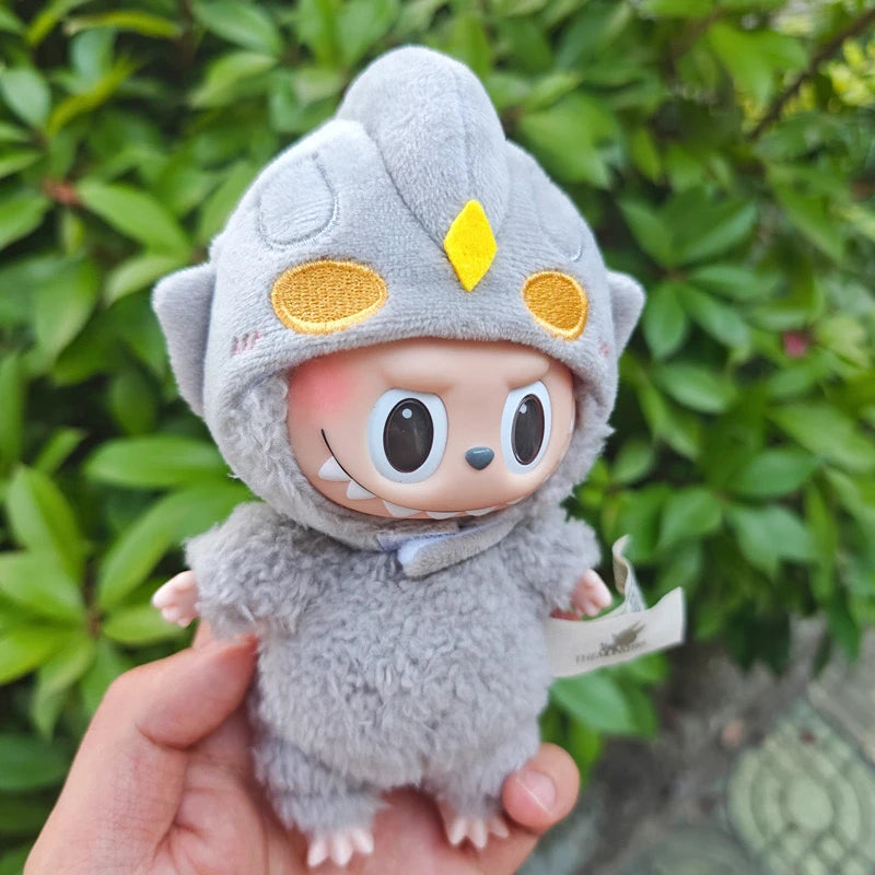 17cm doll clothes labubu hat cotton doll accessories Gourmet headgear headwear Korea Ido doll clothes cute diy Gift Headset