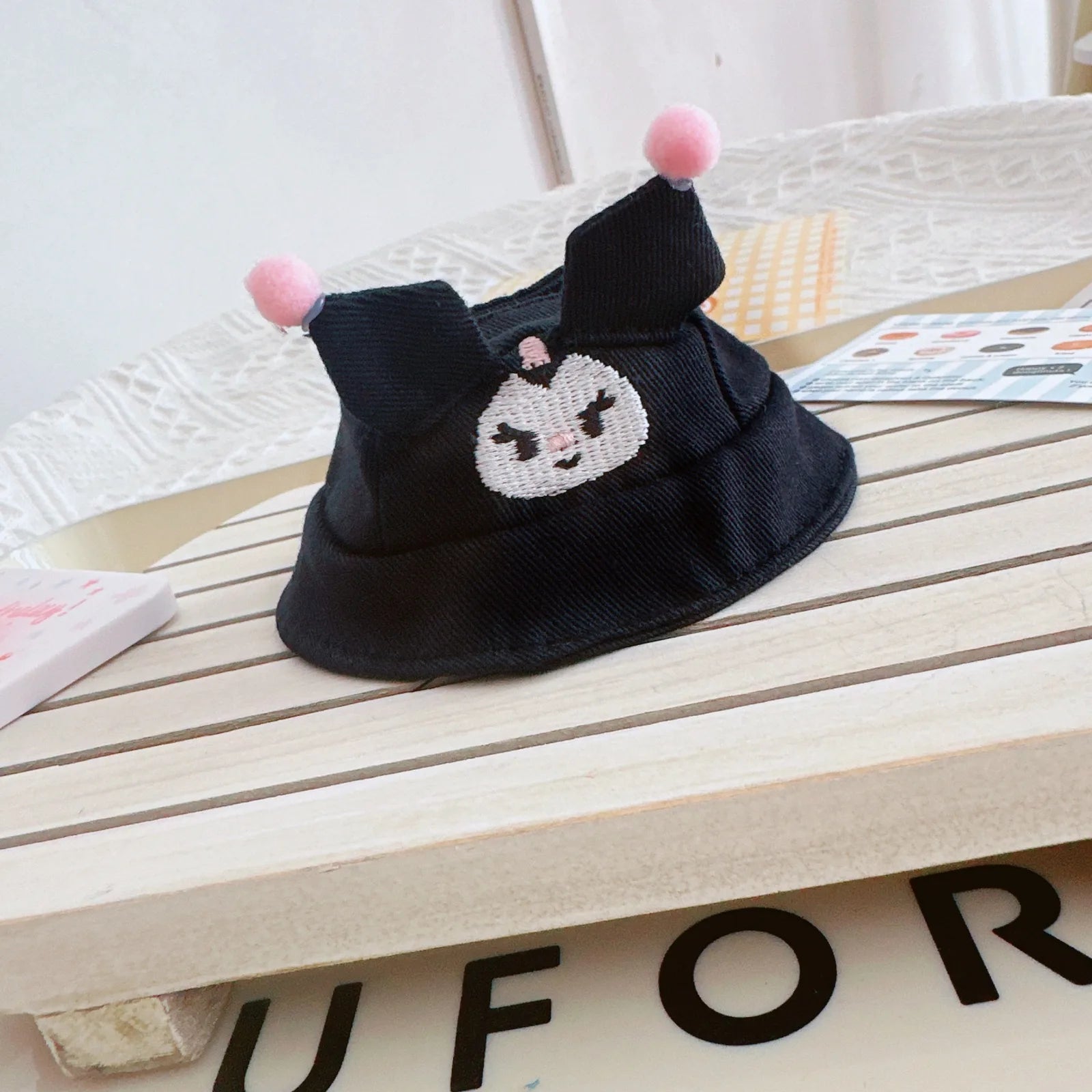 15/17cm Mini Plush Doll'S Clothes Labubu I II Idol Dolls Sitting Party Cute Hat Bib Pants Clothing Accessories Doll not Included
