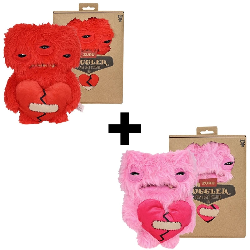 100％ Original Fuggler Plush Toys Ugly Monster Love Monster Series Cute Tooth Monster Fill Plush Dolls Toys Gifts