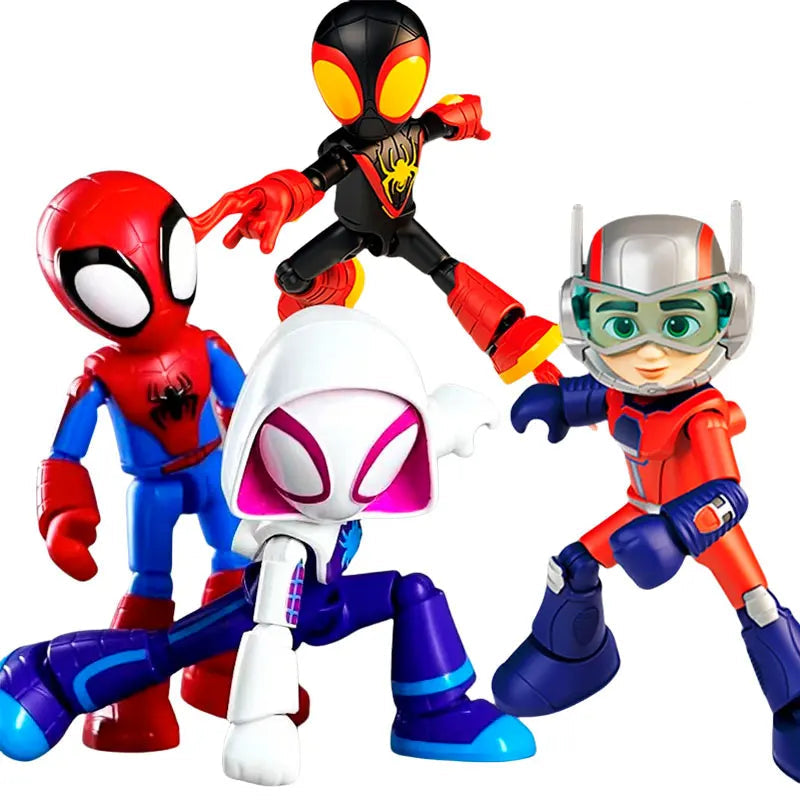 BLOKEES Avengers Assembled Handmade Doll, Spider Man Partner - Iron Man Hulk Toy Children's Day Gift，Home decoration,