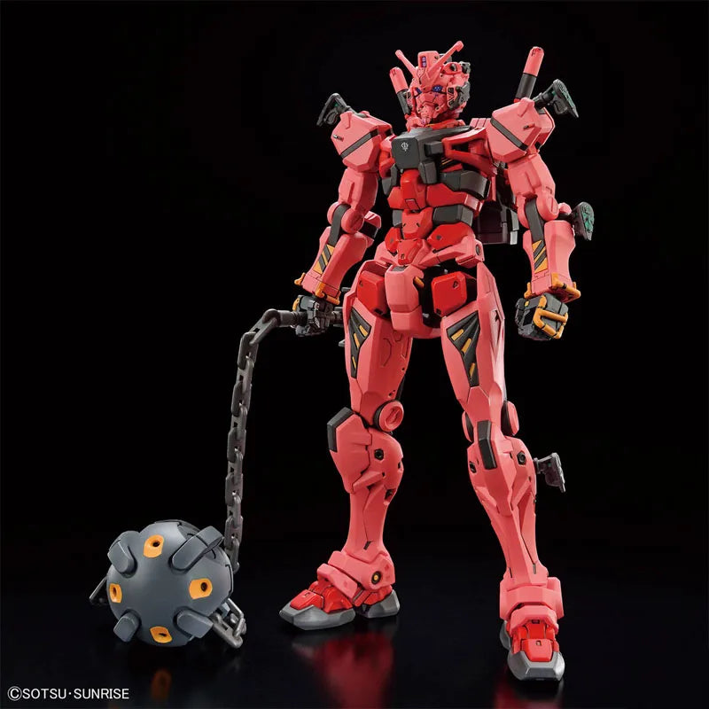 Bandai Original GUNDAM HG MSGG RED GUNDAM GQuuuuuuX POLICE ZAKU 1/144 Anime Action Figure Assembly Model Toys Gifts For Children