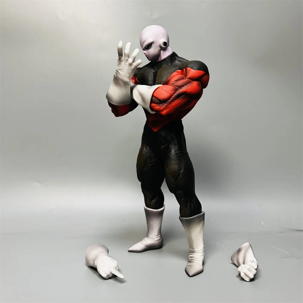 Anime Dragon Ball Z Jiren Figure Three Hands Replaceable Full Power Jiren 26cm Pvc Action Figures Collection Model Toys Gifts Collectible figure