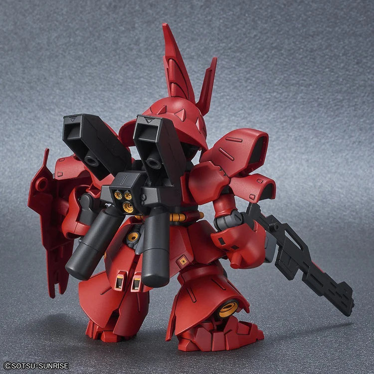 BANDAI SD Gundam EX Standard MSN-04 SAZABI Gundam Model Kit Assembly Strike Freedom Unicorn Wing GUNDAM Action Figures Original