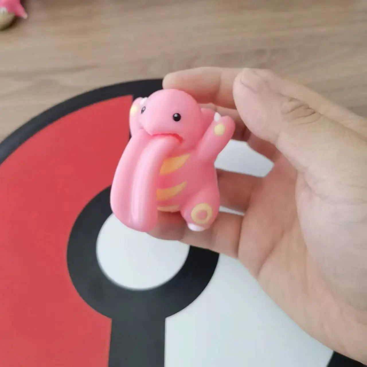 Pokemon Anime Figures Lickitung Proportion World 1:20 Diy 3d Printing Cute Cartoon Character Desktop Model Kids Birthday Gifts