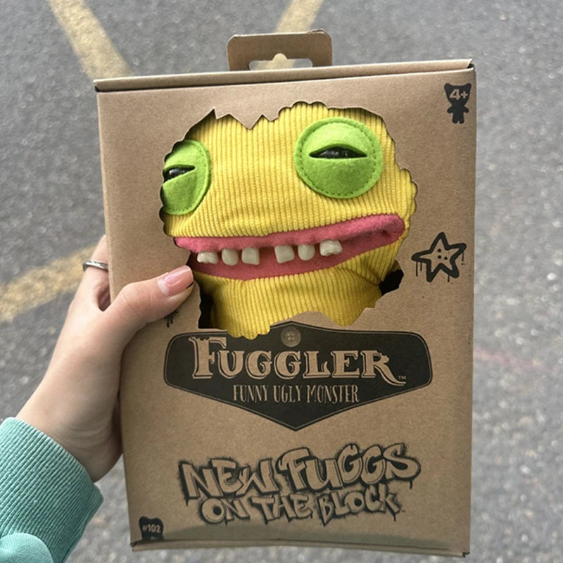 Fuggler Cute Tooth Monster Street Series Funk Tooth Treasure Ugly Cute Funny Plush Doll Holiday Gifts For Children