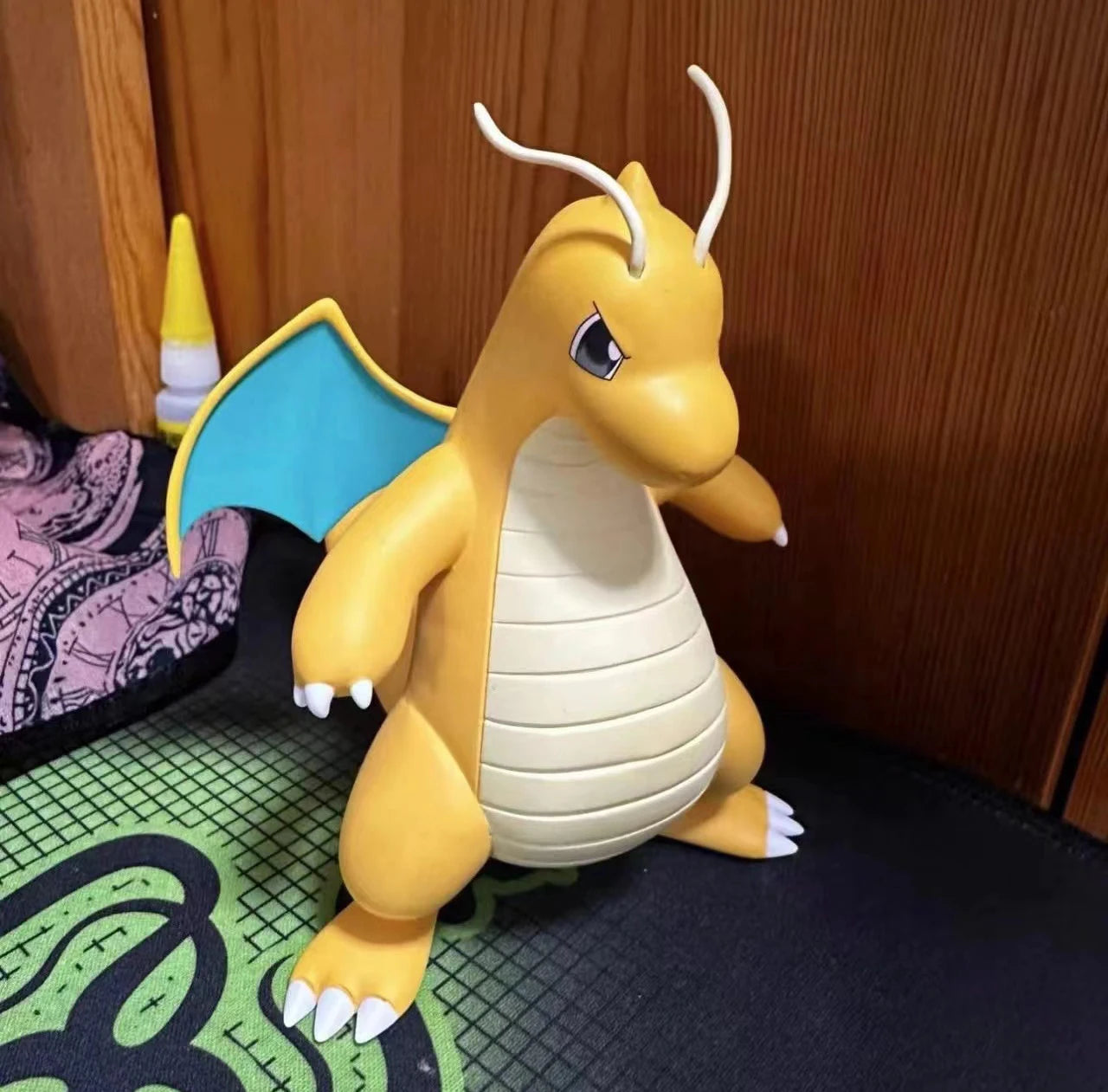 12cm PokeMon GK Figures  Dragonite Anime Action Figure Pvc Statue Model Doll Kid Toy