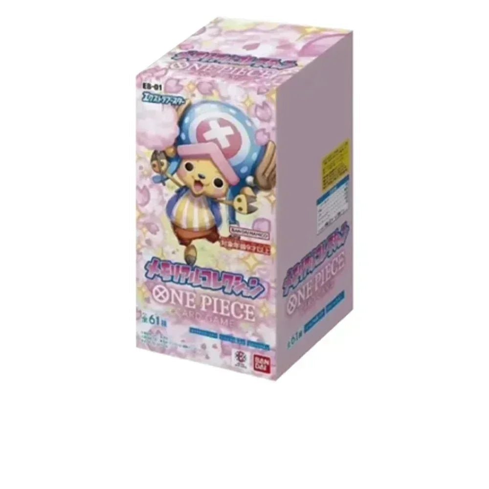 Newest Bandai Original Anime Booster Box One Piece OP09 OP10 OP11 EB02 Awakening of The New Era Tcg Collection Card Toy Gift