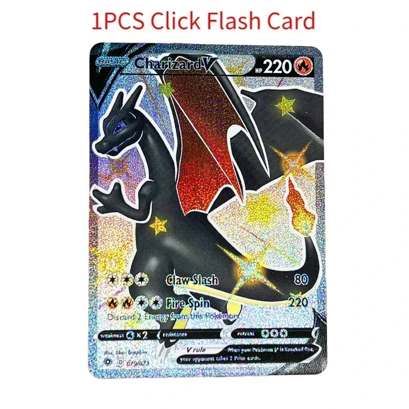 PTCG Pokemon Vmax Charizard Rayquaza Umbreon Toys Hobbies Hobby Collectibles Game Collection Anime Cards