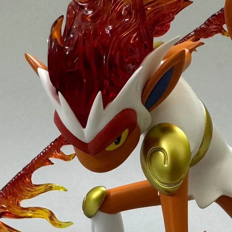 new Pokemon Infernape Gk Stereoscopic Atlas Action Figure Collectible pvc Model Toys Cartoon Decor Figurine kids Birthday Gift