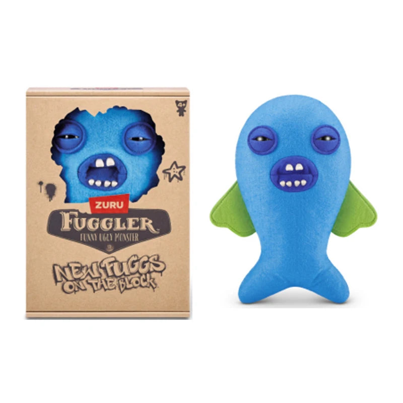 Fuggler Cute Tooth Monster Street Series Funk Tooth Treasure Ugly Cute Funny Plush Doll Holiday Gifts For Children