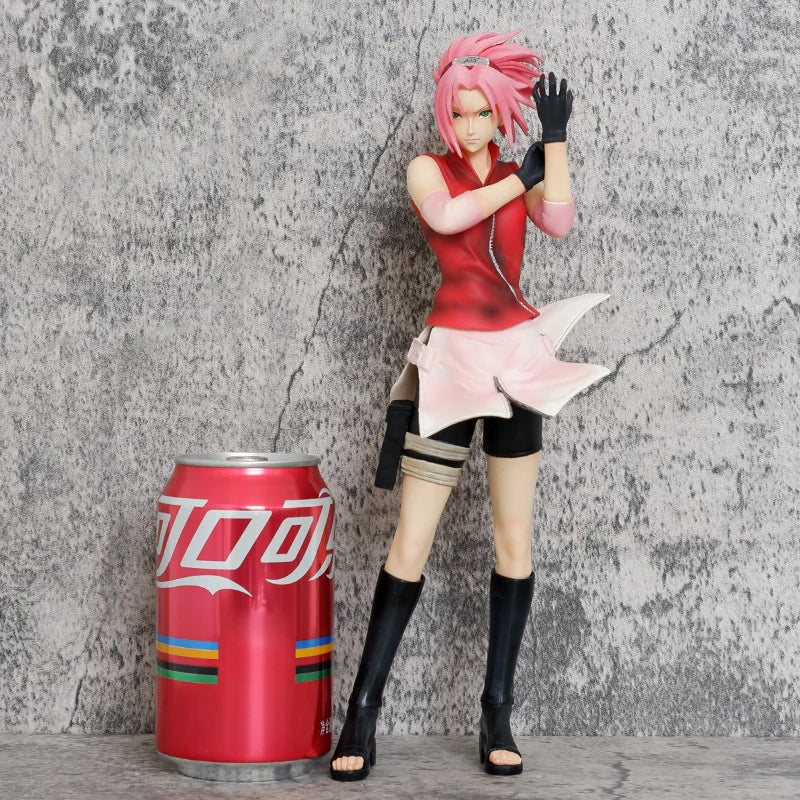 35cm NARUTO Figurine Haruno Sakura Figure PVC Hinata Statue Model Collectible Toys Gifts