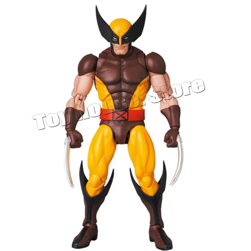 In-Stock Ct Toys Wolverine Mafex 138 Figure Brown Comic X-Men Action Figure Shf Anime Figurine Ko Model Kid Toy Christmas Gift