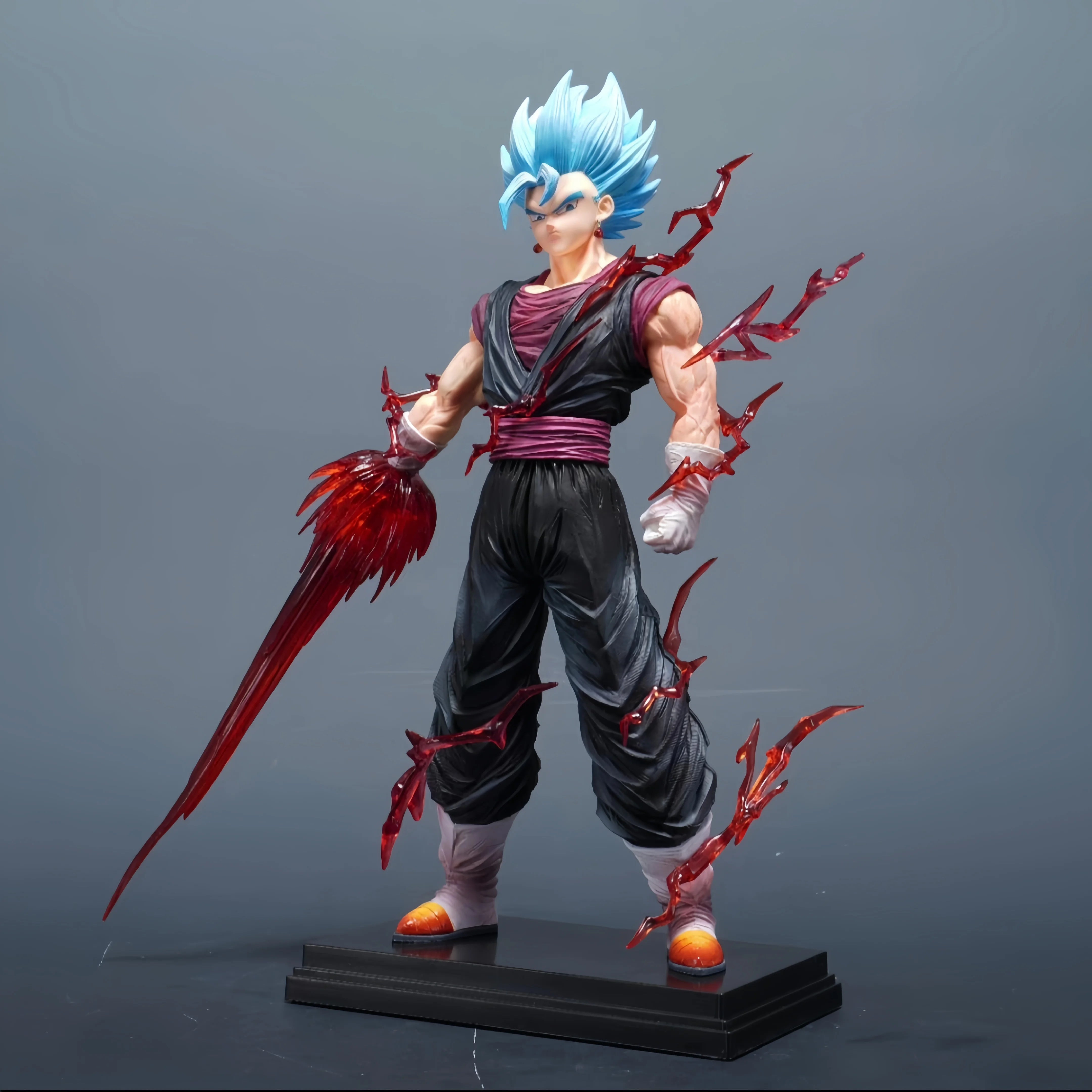 Dragon Ball Vegetto Figure Replace Arms Vegetto Blue Super Saiyan 4 Vegito Action Figure Gk Statue Collection Model Toys Gifts