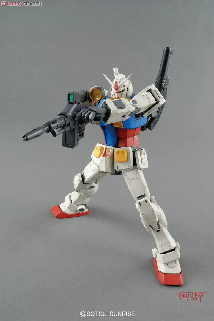 BANDAI Original MG 1/100 Model RX-78-2 GUNDAM THE ORIGIN VERSION Assemble Model Action Figures