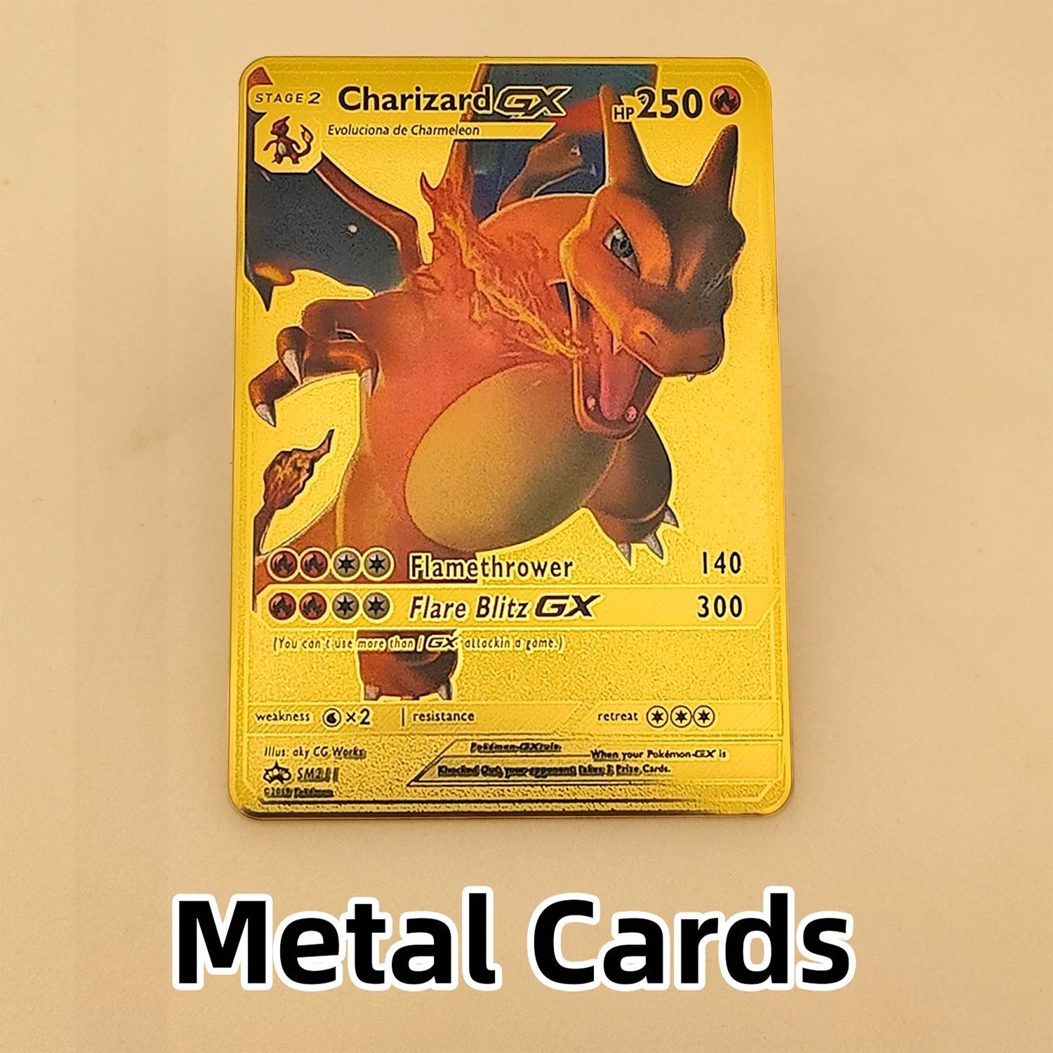 PTCG Metal Gold Cards Vstar Vmax EX GXBulbasaur Charmander Squirtle Meowth Jigglypuff Charizard Blastoise Kabutops Mewtwo