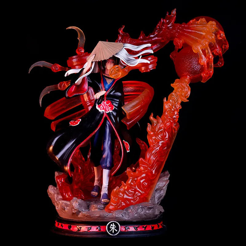 33cm Naruto Anime Figure Akatsuki Cosplay Uchiha Itachi Peripheral Model Statue Desktop Decoration Ornaments Birthday Gifts Toys