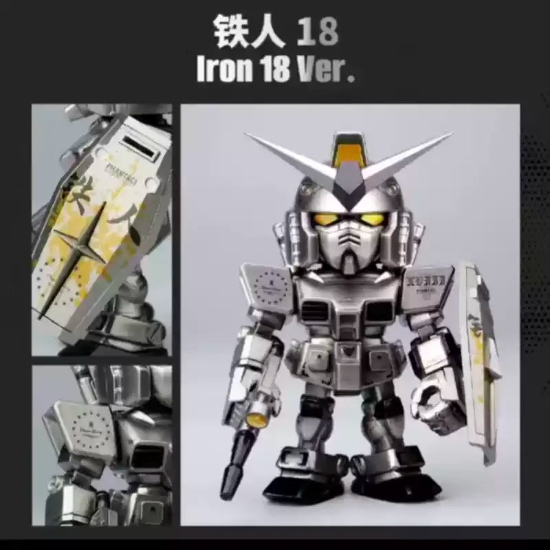 Jay Chou Phantaci Lm Series Figures Gundam Qmsv Movie Peripheral Robit Rx-78-2 Trendy Toy Desktop Model Cool Boy Birthday Gift