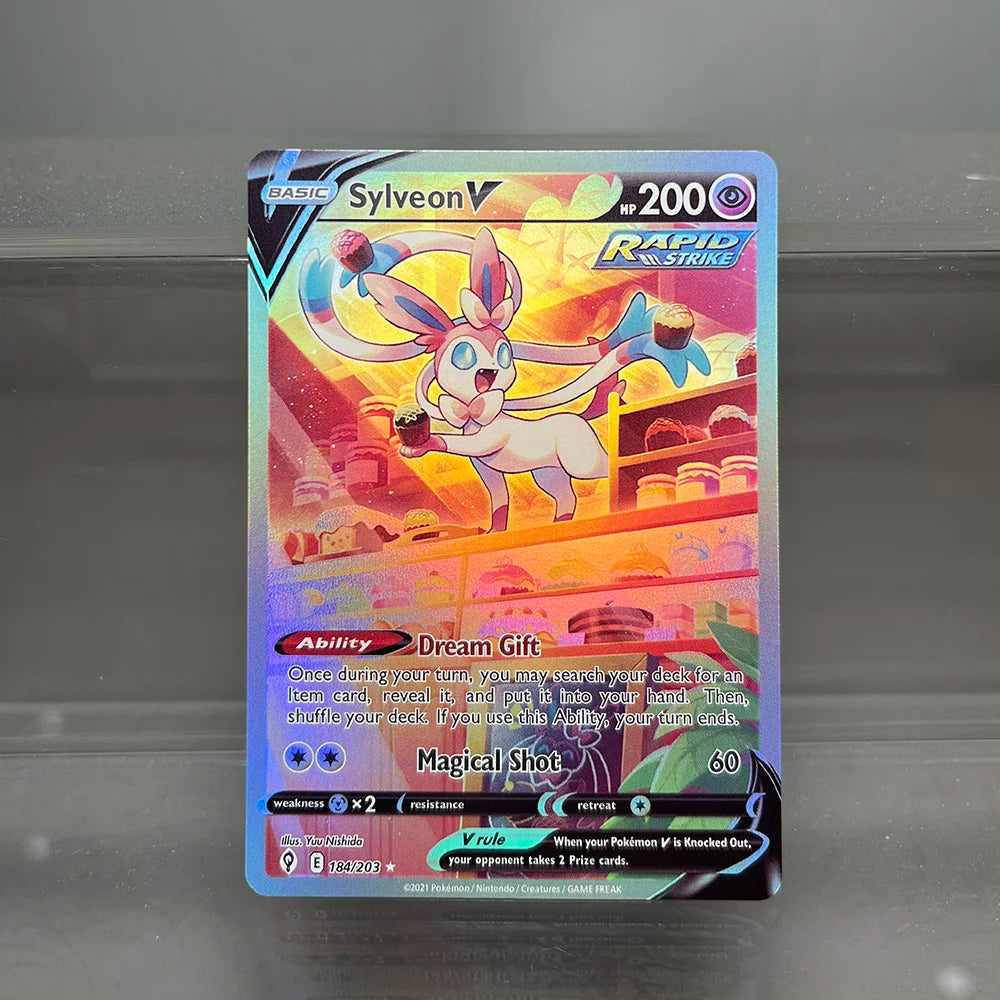 Pokémon Sword-shield Single Holographic Cards Origin Forme Palkia Umbreon Starmie Game Collection Cards PTCG Proxy Cards