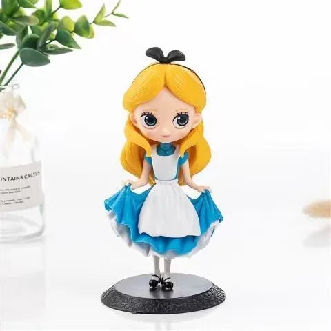 16cm Disney Alice in Wonderland Action Figure Anime Decoration PVC Collection Figurine Toy Model for kid girl gift