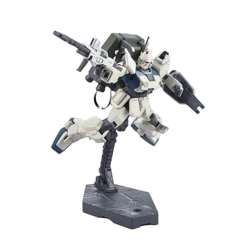 Bandai Original GUNDAM Anime Model HGUC Series 1/144 RX-79[G] Ez-8 GUNDAM Ez8 Action Figure Assembly Model Toys Gifts for Kids