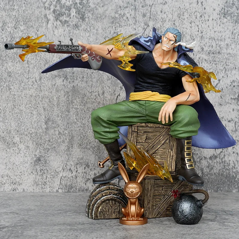 Anime ONE PIECE Untouchable Right-hand Men Ben Beckman Battle Ver. PVC Action Figure Statue Collection Model Kids Toys Doll Gift