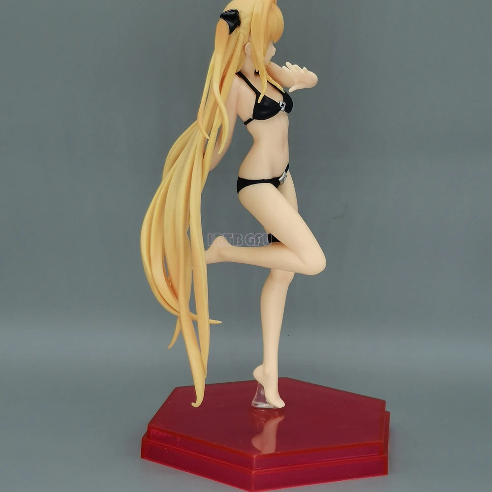 18cm POP UP PARADE To Love-Ru Darkness Golden Darkness Girl Toys Anime Figures PVC Action Figure Toy Game Collectible Model Doll