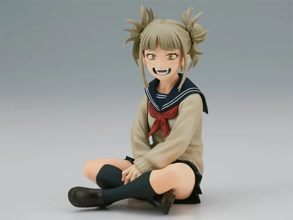 MHA Hero Academia toga himiko Figurine Collection anime Doll Toys Uraraka Ochako Sitting Action Figure Model Boy Girl gift 10cm