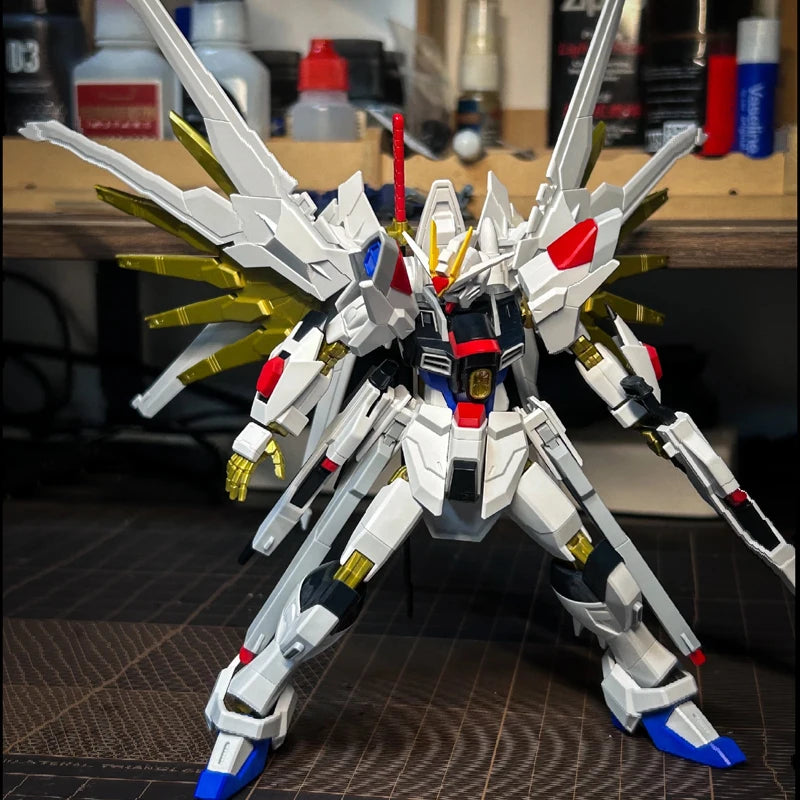 GAOGAO HG 1/144 Assembly Model Kit Infinite Justice Type 2 FREEDOM  Collection Robot Action Figures Plastic Model Toy Gifts