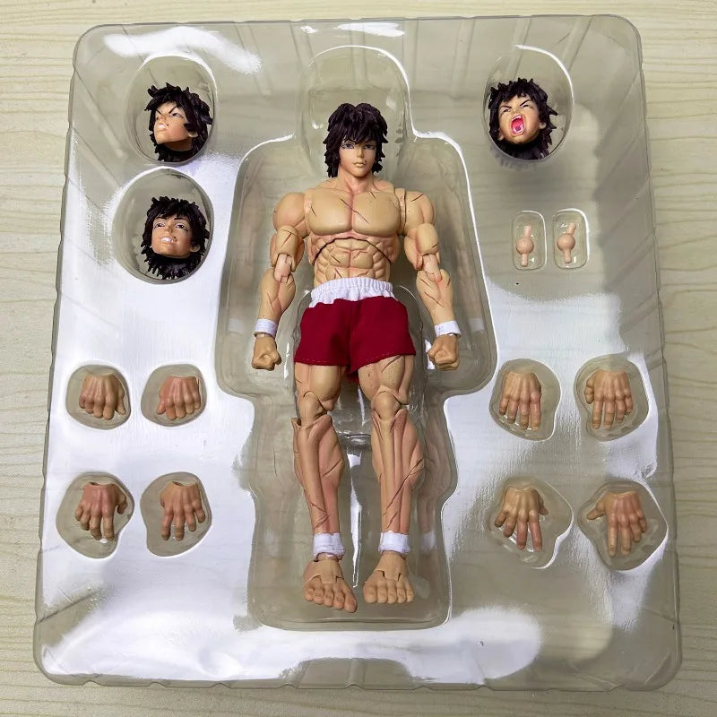 17cm Ko St Storm Toys Baki Hanma Action Figure Fighting Anime BAKl Kibk Son Of Ogre Figurine Collectible Model Dolls Toy Gifts