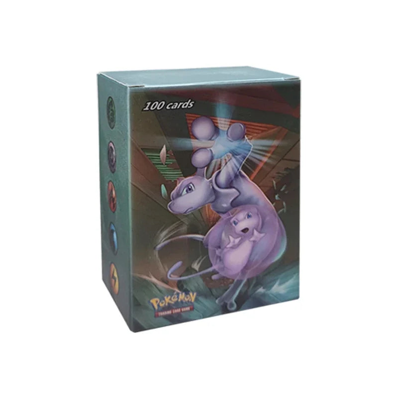 Pokemon 100pcs EX Cards/box English Shining Energy Battle Toys Trading Card Game For Kids Boys Gift