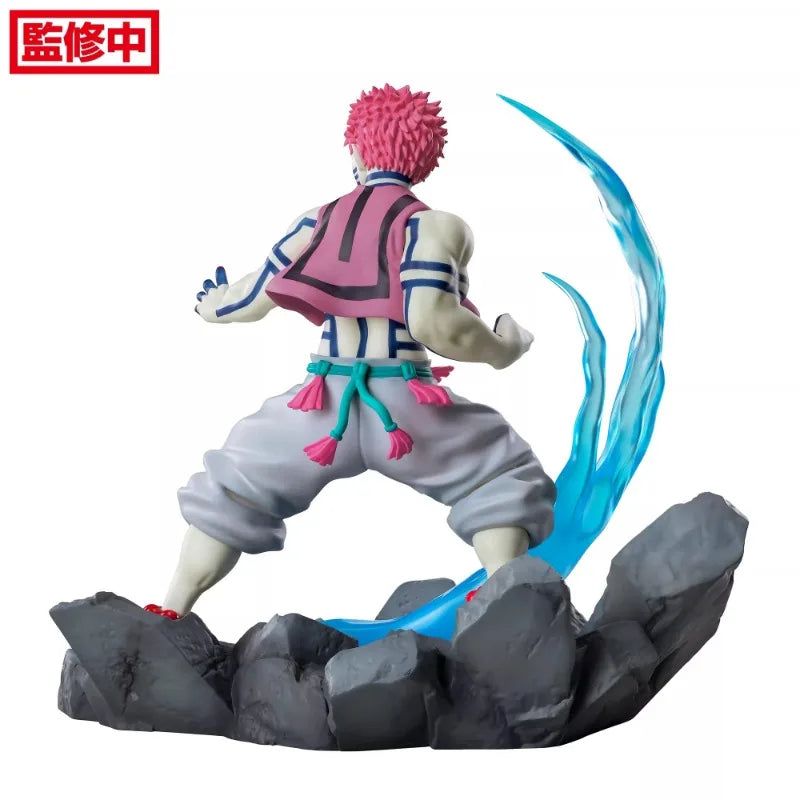 Demon Slayer Akaza Rengoku Kyoujurou Desktop Cute Doll Anime Action Figure Toy Gift Model Collection