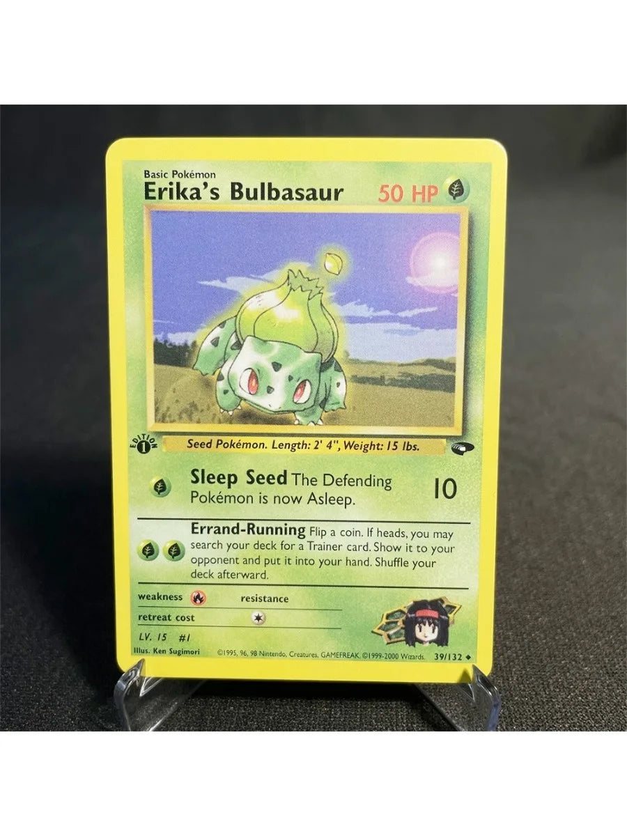 Pokémon Cards Foil Flash Card Neo Destiny Series Celebi Dark Donphan Light Flareon Collection Cards Model Toy Gifts Proxy Card