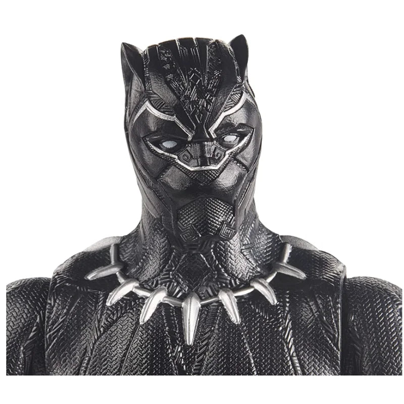 Hasbro Marvel Legends The Avengers Titan Hero Series Black Panther Action Figure 12 Inch Scale Collectible Model Toy