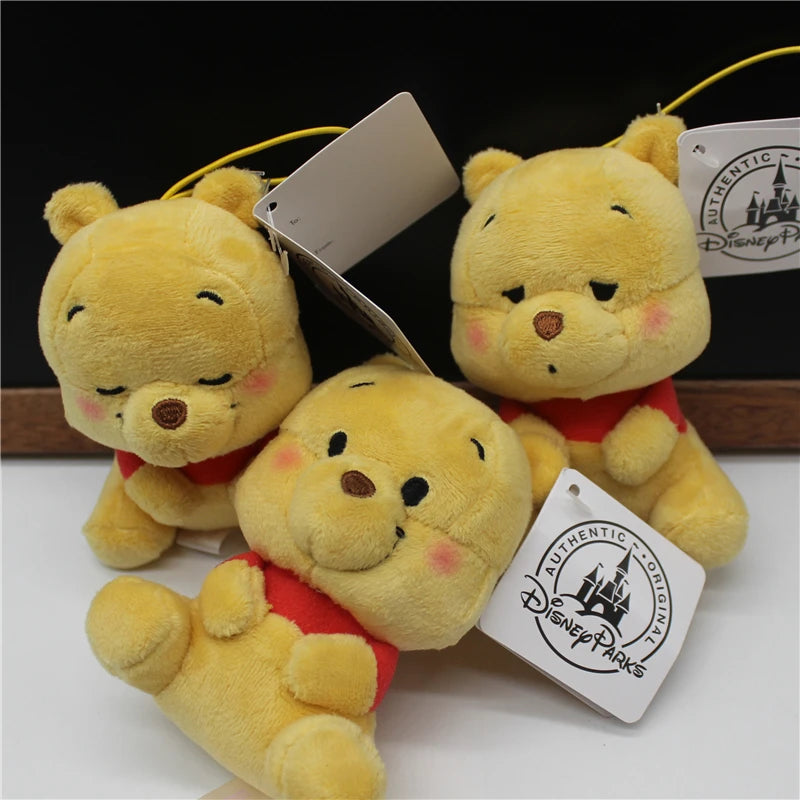 Disney 10cm winnie the pooh Vintage Disney Winnie the Pooh Plush Charm Pendant toys