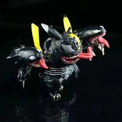Anime figure Pokemon Pikachu COS Venom model figure car decoration
