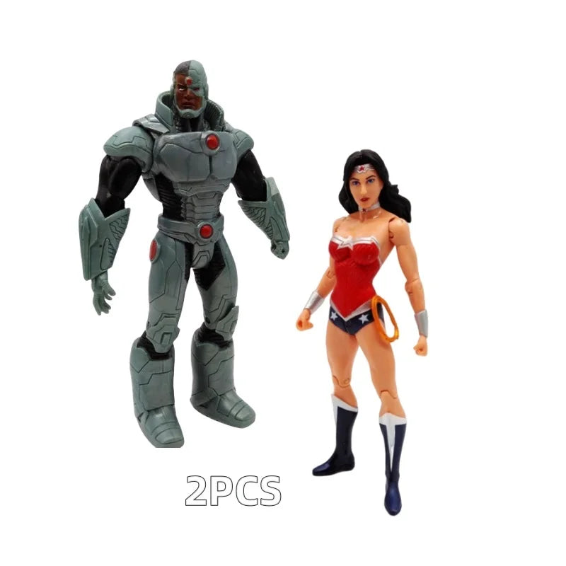 Justice League Batman V Superman Action Figure  Superman Batman Wonder Woman The Flash Green Lantern DC Collectible Toy Gifts