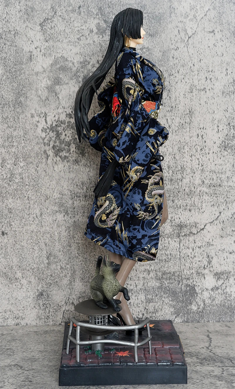 46cm Anime One Piece Boa Hancock Kimono Ver. GK PVC Action Figure Statue Collection Model Toys Sexy Girls Doll Gifts