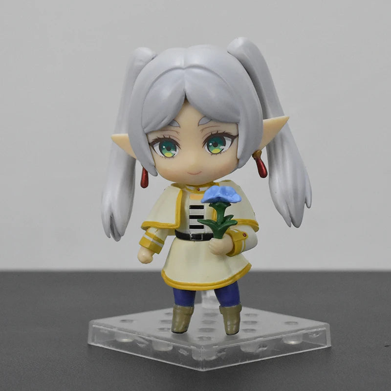 10cm Anime Frieren Mimic Action Figure GK Beyond Journey's End Frieren Figures Q Version PVC Collection Figurine Toys Gift