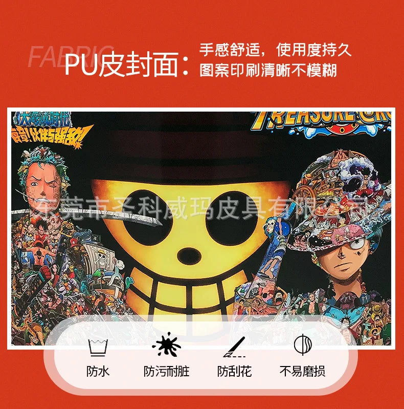 540Pcs 9 Pocket Anime One Piece Luffy Zoro Cards Book zipper PU leather Cards Binder Display Game Collection Card Kids Toy Gift