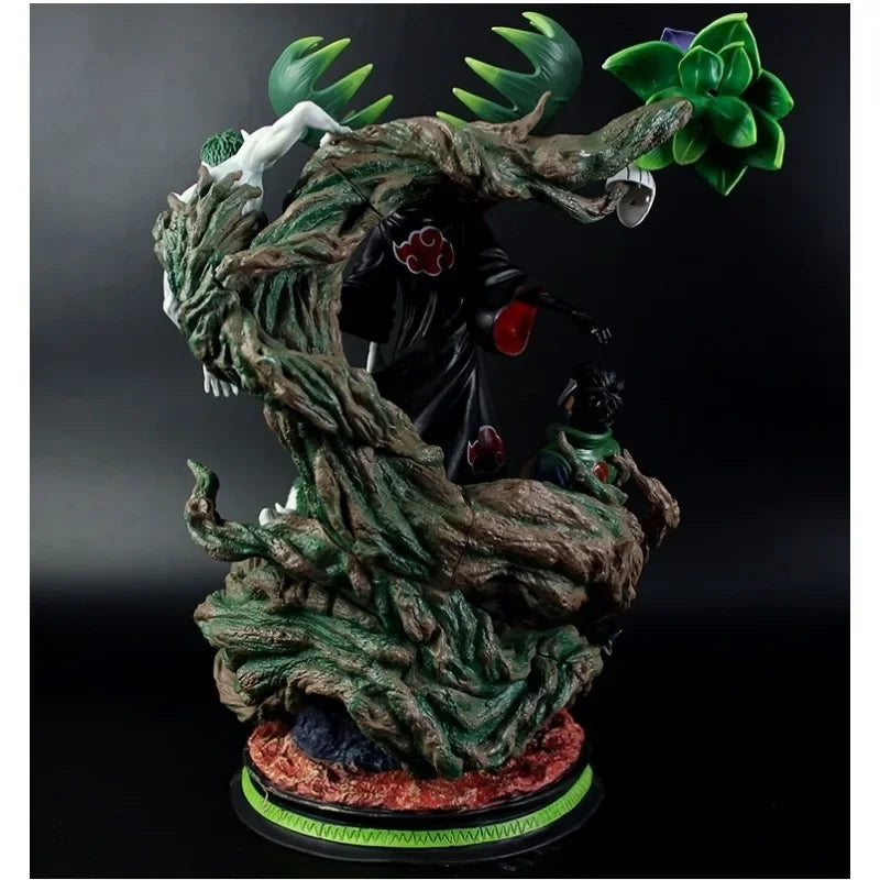 38cm NARUTO Animation Peripherals Akatsuki Zetsu Yamato Black Zetsu White Zetsu Large Pvc Statue Ornaments Collections Model Toy