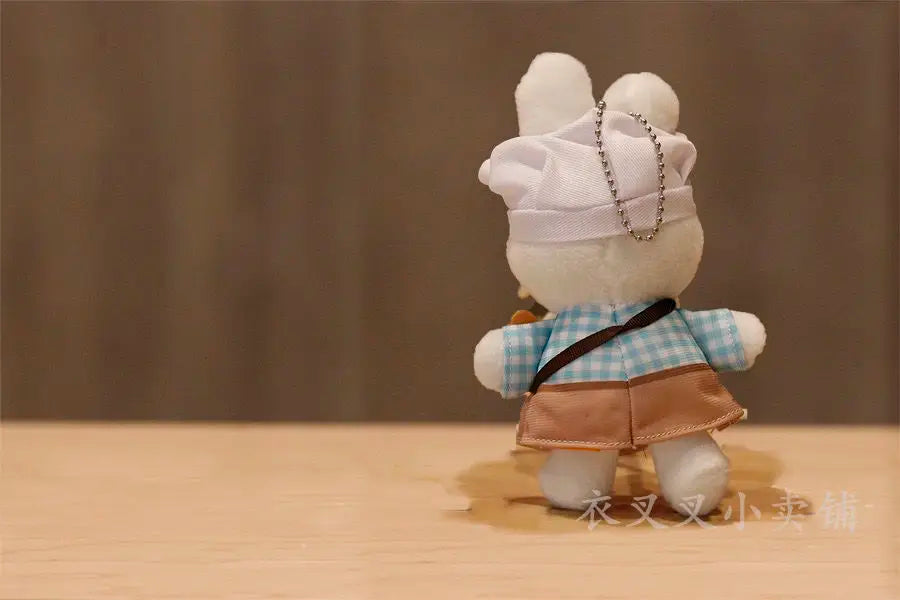 Miffy Plush Pendant Girl Bakery Kitchen Doll Baby Bag Kawaii Student Decorate Decorate Keychain Creative Rabbit Easter Gift