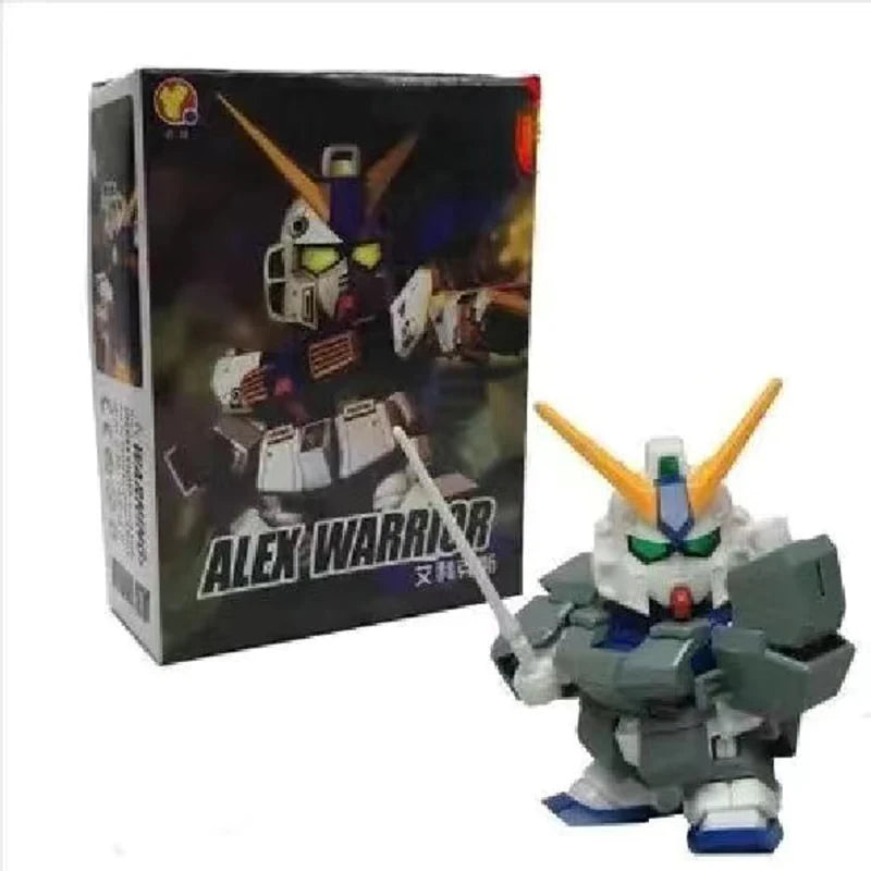 SD GUNDAM Animation Game Peripheral Toys SD UNICORN BANSHEE WING Assembly Toy Anime Figures Action Movable Model Collection