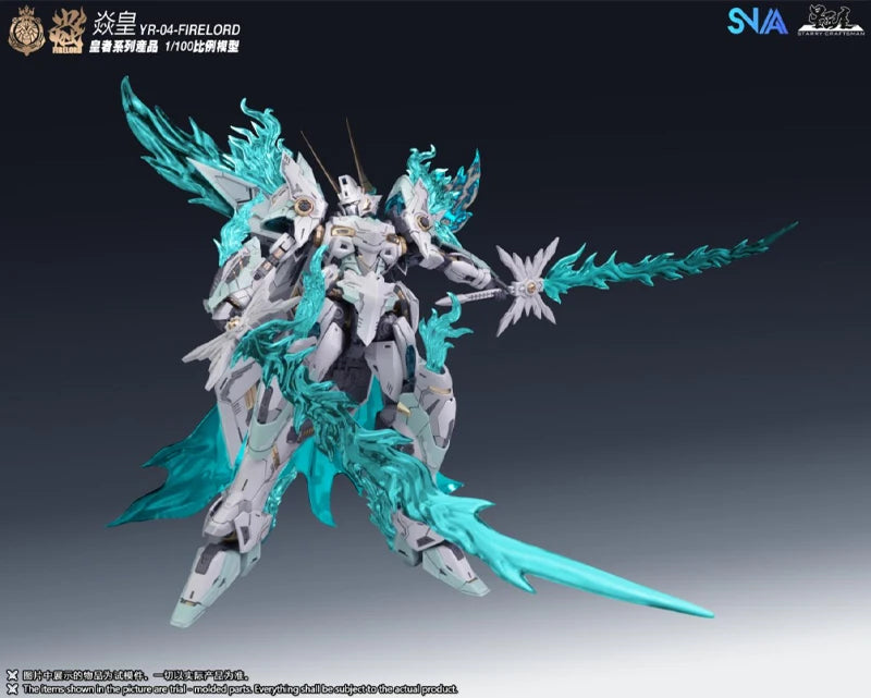 SNAA MG 1/100 Firelord YR-04 Particle Awakening Assembly Model Kit Action Figures Plastic Model Toy Customized