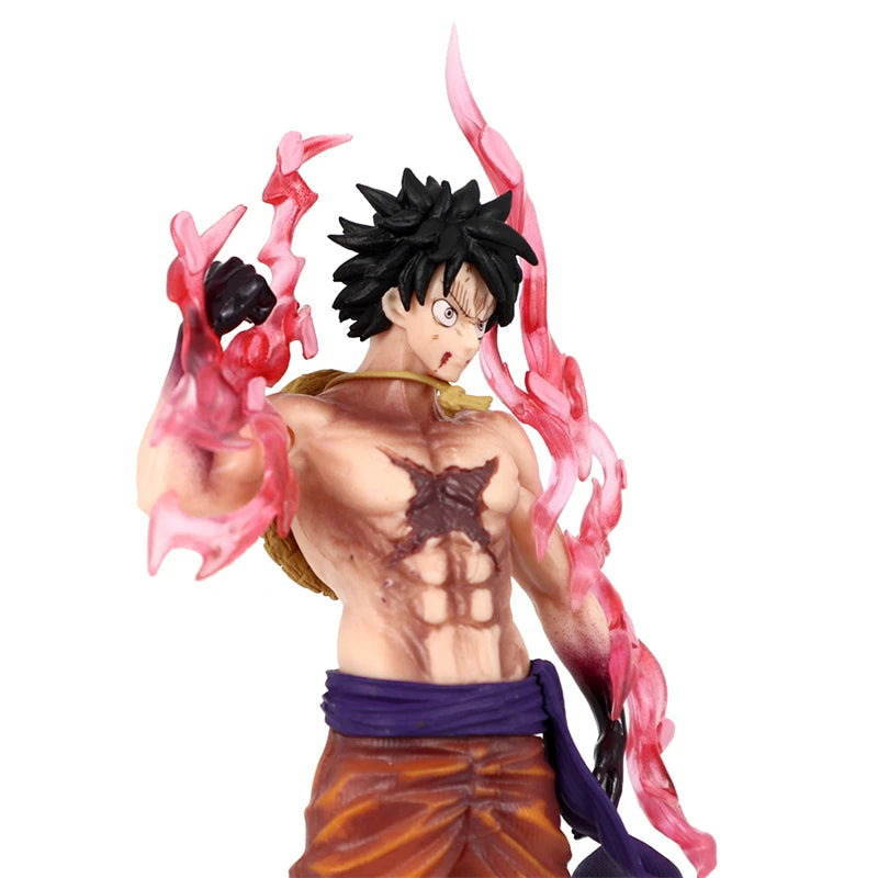 One Piece Luffy Anime Figure Toys Monkey D Luffy Flowing Cherry PVC Action Figurine Collection Model Dolls Birthday Gifts Kids one piece figures luffy