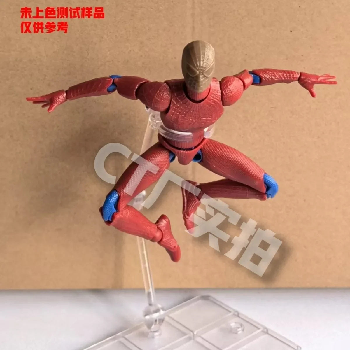 New Ct Toys Spiderman Mafex 001 Peter Parker Andrew Garfield The Amazing Spider-Man Shf Anime Action Figure Figurine Model Toys