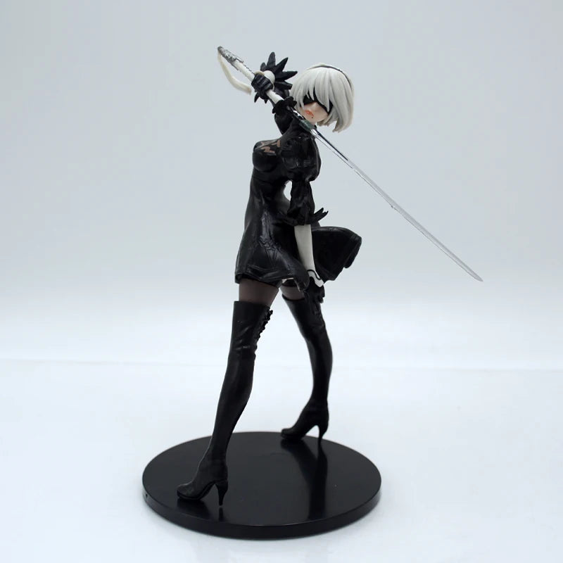 18cm NieR:Automata Ver1.1a YoRHa No.2 Type B Anime Girl Figure NieR Automata YoRHa No.9 Type 9S/2B Action Figure Model Doll Toys
