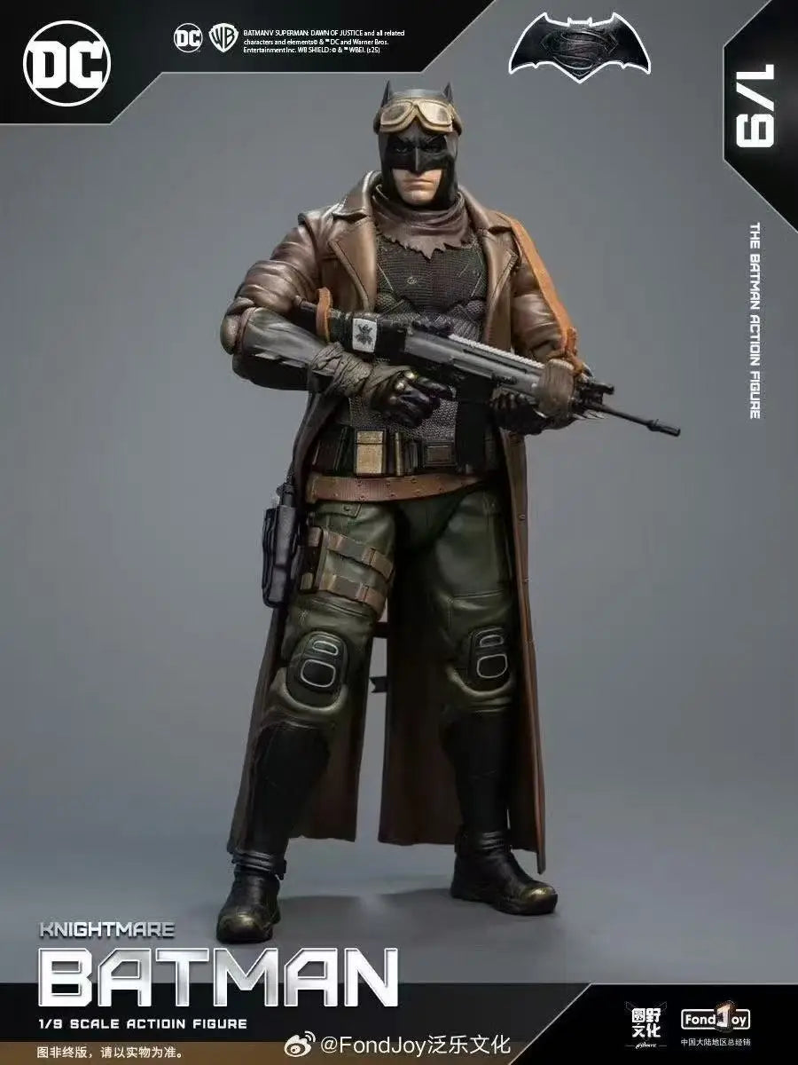 Original Fondjoy Bruce Wayne Batman Figure Batman Figures Detective Comics The Dark Knight 1/9 PVC Joint Movable Kid Toy Gift