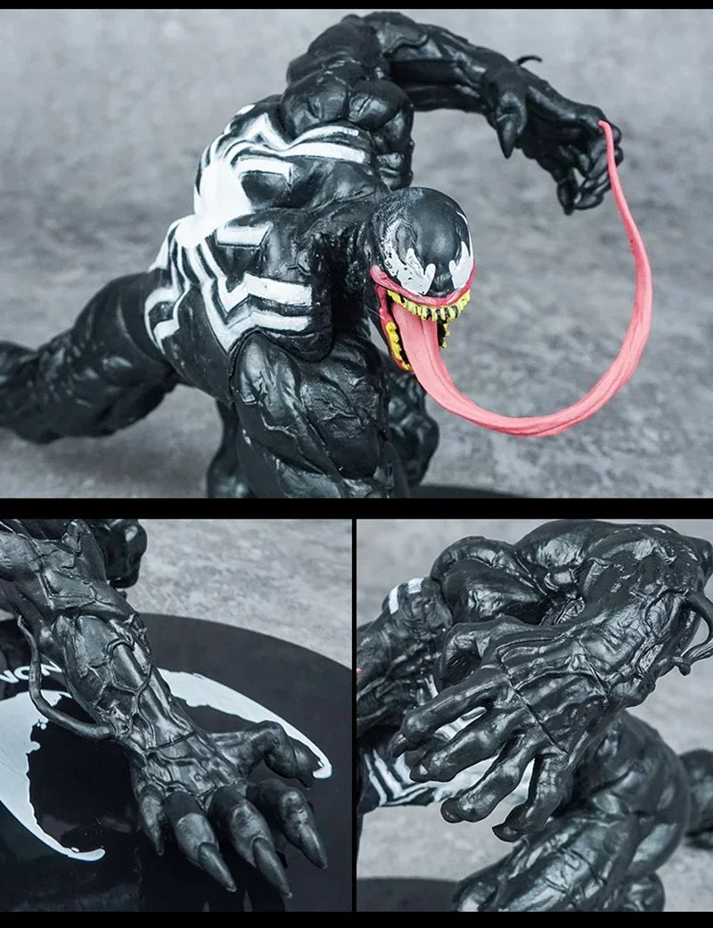 New Venom Batman Hand-made Statue Movie Villain Around The Office Model Animation Ornaments Marvel Comics Hobby Collectibles