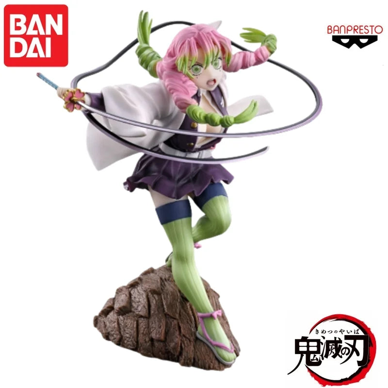 In Stock Original Bandai Banpresto Demon Slayer A Series of Rewards Attack Kanroji Mitsuri A Reward Prizes Garage Kit
